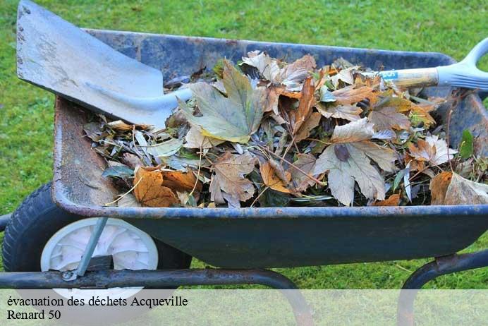 évacuation des déchets  acqueville-50440 Renard 50