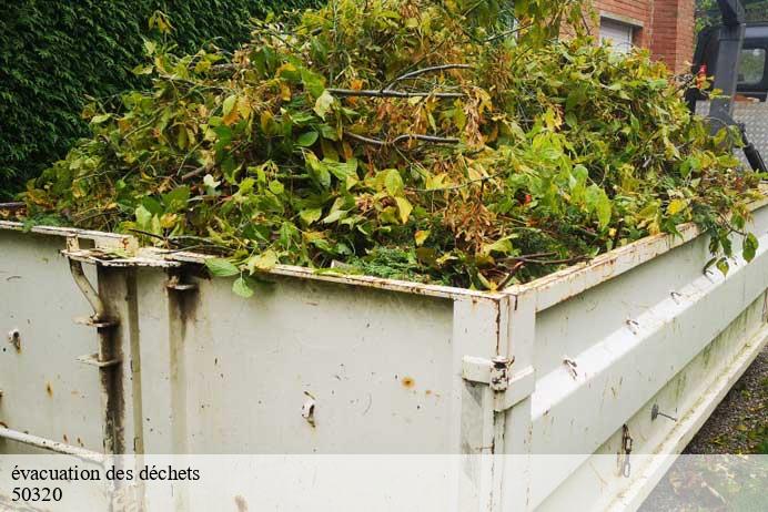 évacuation des déchets  hocquigny-50320 Renard 50