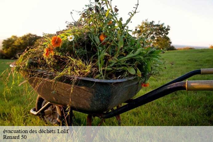 évacuation des déchets  lolif-50530 Renard 50