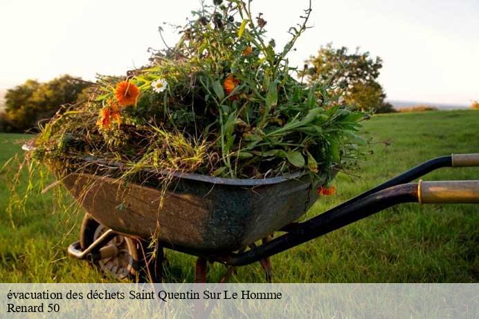 évacuation des déchets  saint-quentin-sur-le-homme-50220 Renard 50